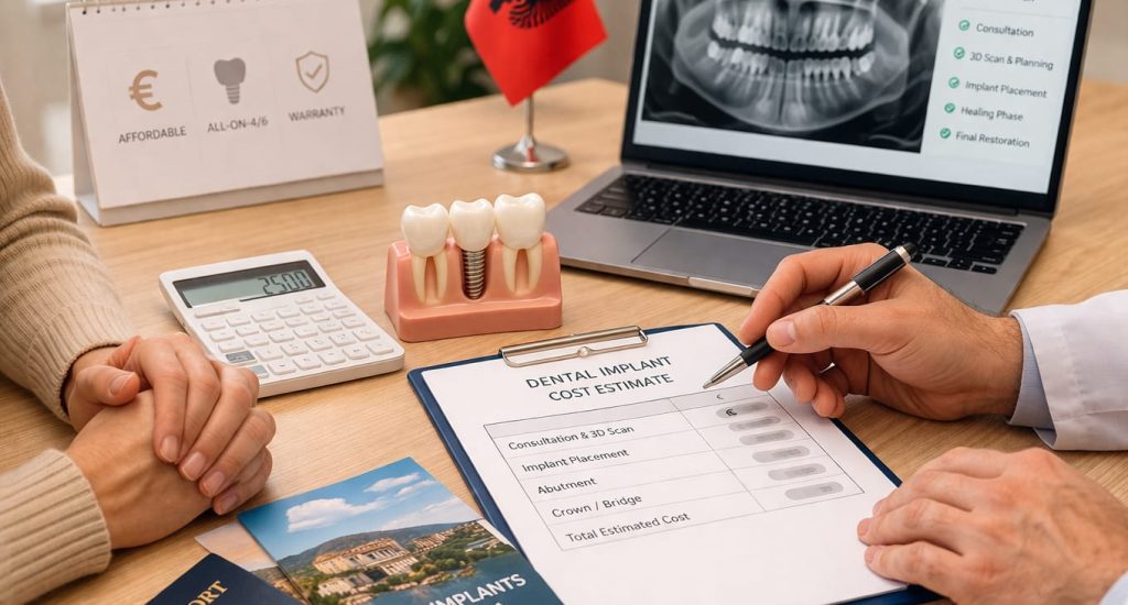 Dental treatment in Albania cost discussion and treatment planning in Albania