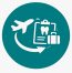 Travel and treatment coordination icon